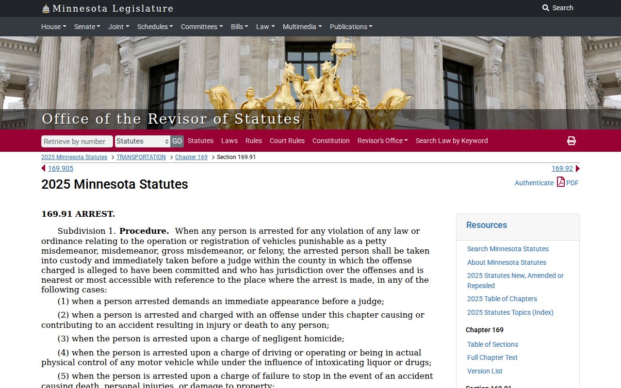 Polk County traffic court record nonappearance statute source