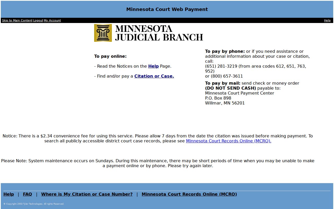 Polk County traffic ticket official WebPay court record source